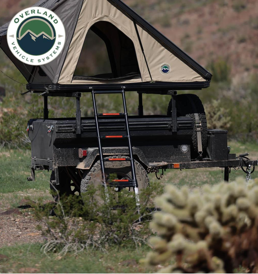 Overland Vehicle Systems Off Road Trailer Military Style With Full Articulating Suspension