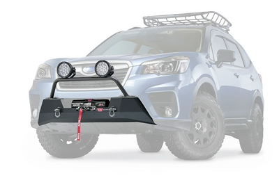 Warn 19-21 Subaru Forester - SemiI-Hidden Bumper Mounting Kit