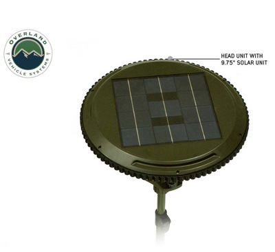 OVERLAND VEHICLE SYSTEMS Wild Land Camping Gear - UFO Solar Light Light Pods & Speaker Universal