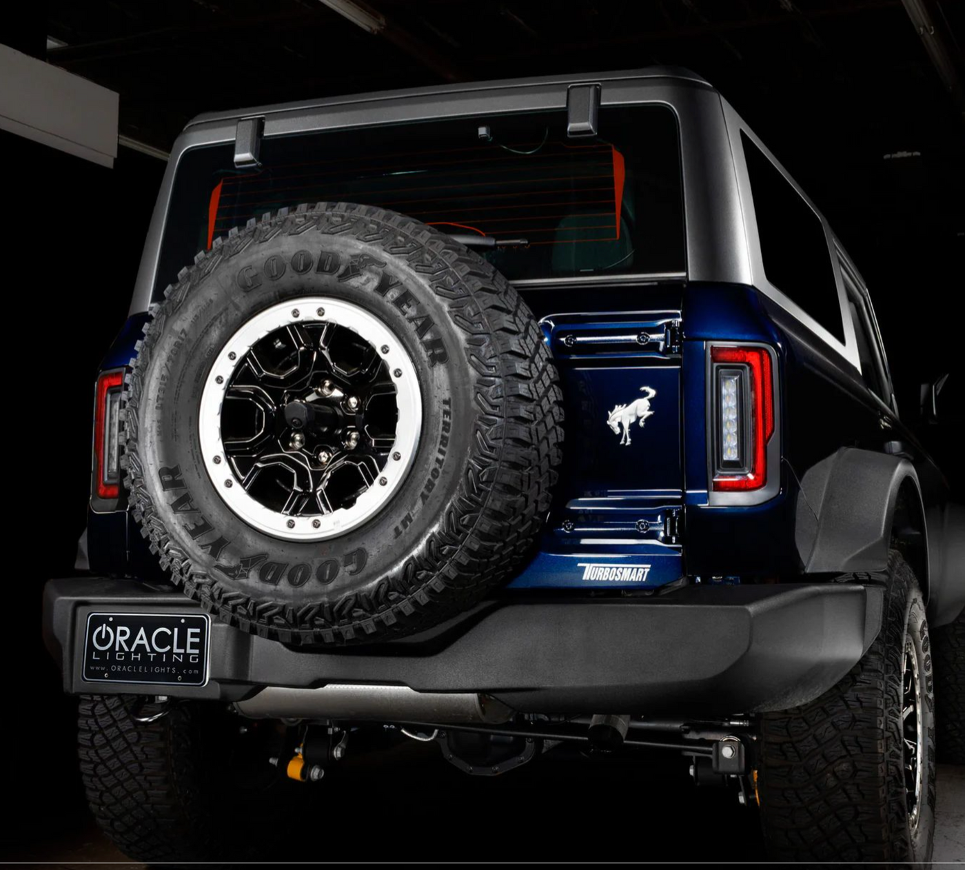 ORACLE Lighting "Black Series" Flush Style LED Tail Lights for 2021-2023 Ford Bronco