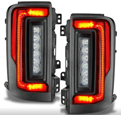 ORACLE Lighting "Black Series" Flush Style LED Tail Lights for 2021-2023 Ford Bronco
