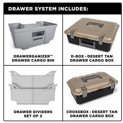 DECKED Drawer System for 2007 -2021 Toyota Tundra