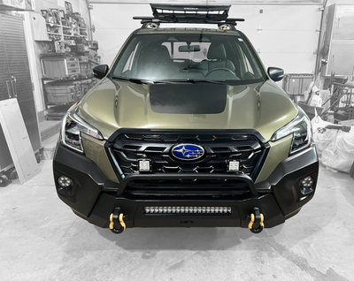 Body Armor 2019-2024 Subaru Forester HILINE Front Winch Bumper