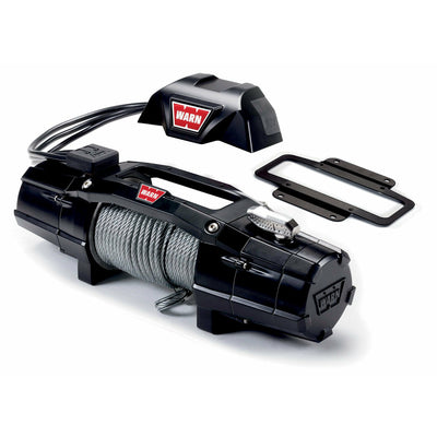 WARN ZEON 10 Winch with 80' Wire Rope and Roller Fairlead