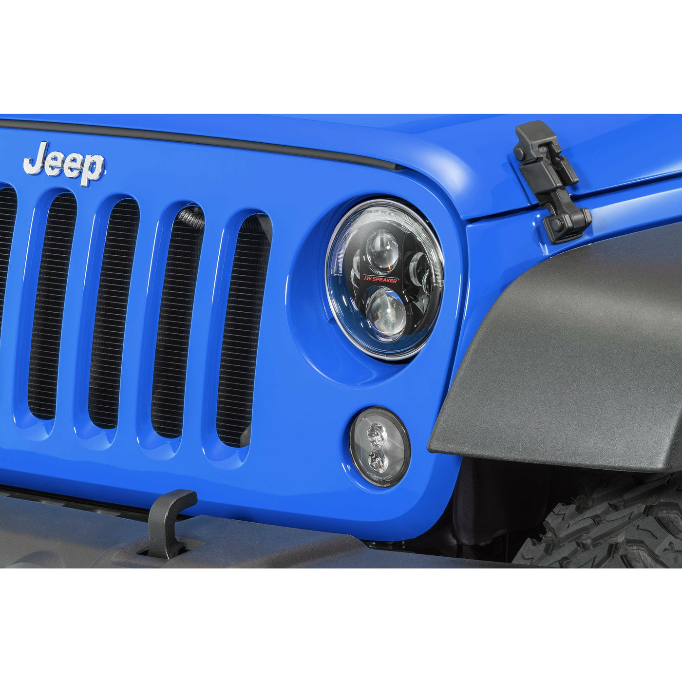 J.W. Speaker Model Evolution J2 Series 7" LED Headlight Pair for Jeep Wrangler JK