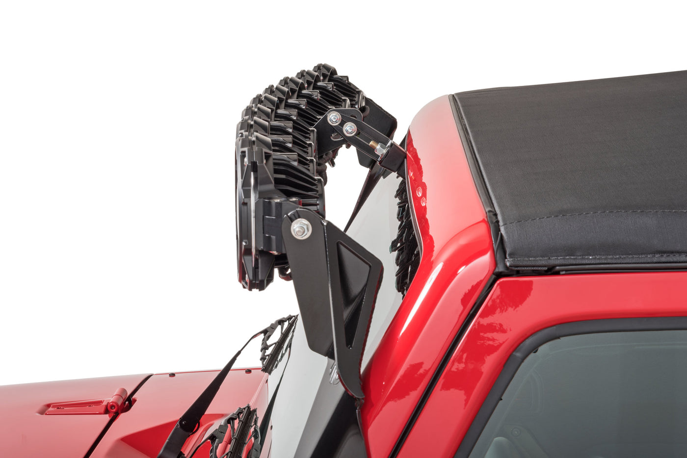 KC HiLiTES Gravity Pro6 LED Light Bar for 07-18 Jeep Wrangler JK