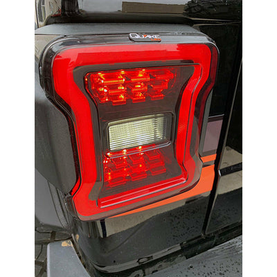 Quake LED Sequential Tail Lights for 18-22 Jeep Wrangler JL