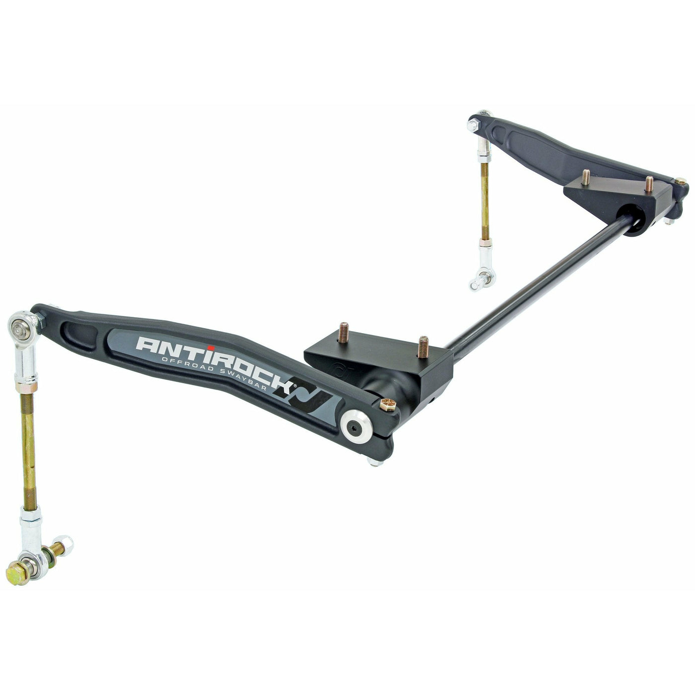 RockJock Front Anti-Rock Sway Bar Kit with Forged Arms for 18-22 Jeep Wrangler JL & Gladiator JT
