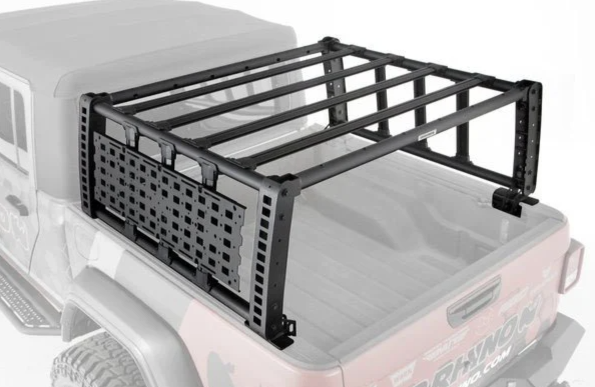 Go Rhino XRS Overland Xtreme Bed Rack-Full Size for 20-22 Jeep Gladiator JT