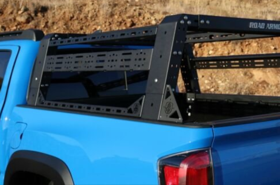 Road Armor Treck Overland Package Bed Rack System for 20-22 Jeep Gladiator JT