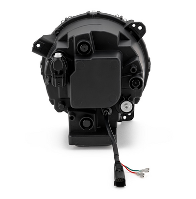 TACTIK TT 9" LED Headlight with DRL Halo for 18-22 Jeep Wrangler JL & Gladiator JT
