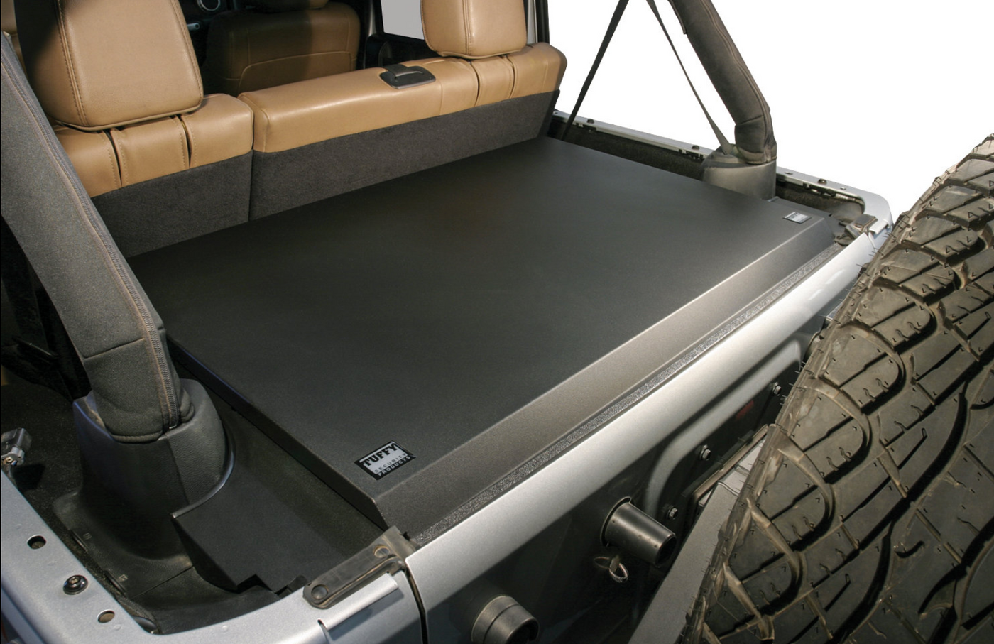 Tuffy Security Products Deluxe Security Deck Enclosure for 11-18 Jeep Wrangler JK