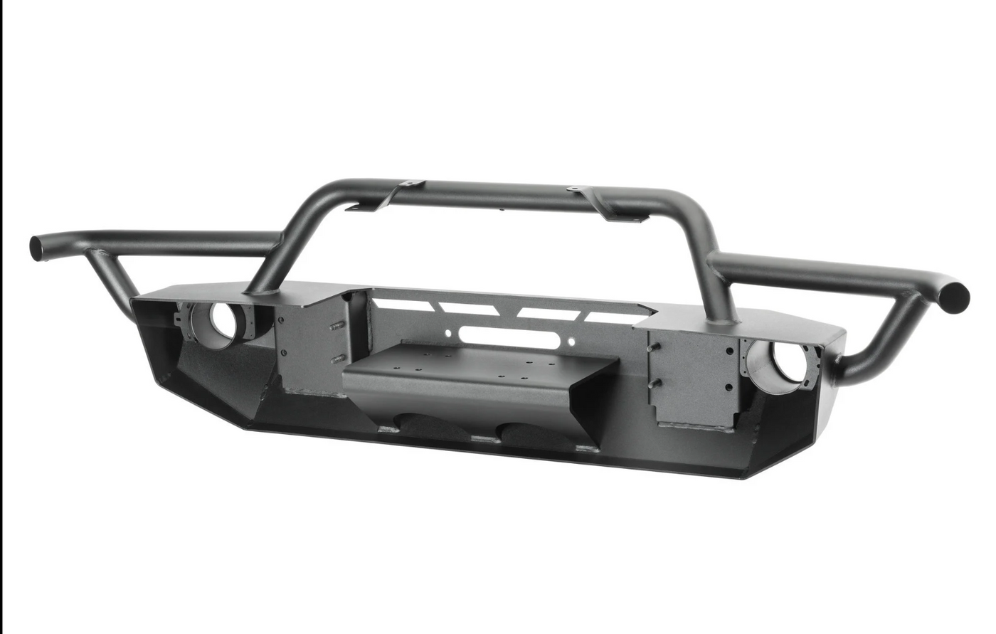 Quadratec QRC Front Winch Ready Bumper Full Width for 18-22 Jeep Wrangler JL and 20-22 Gladiator JT