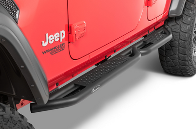 Quadratec QRC Side Armor with Step for 18-22 Jeep Wrangler JL Unlimited 4-Door