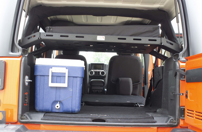 Fishbone Offroad Interior Storage Rack for 07-18 Jeep Wrangler JK Unlimited 4-Door