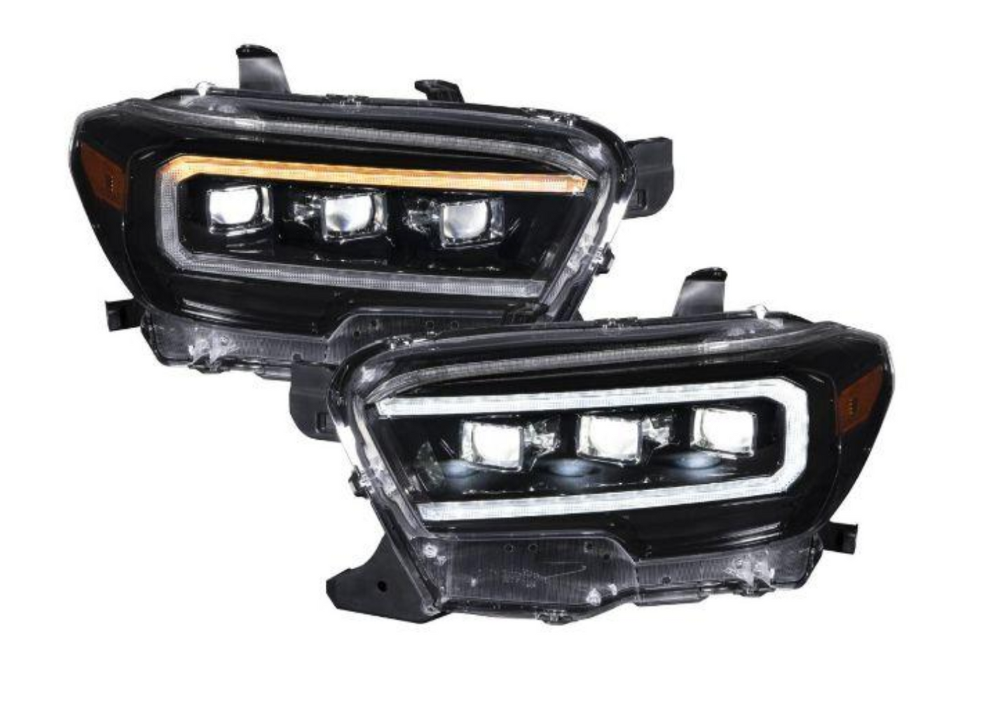 2016-2023 Toyota Tacoma | Diode Dynamics Sequential LED Projector Headlights Pair