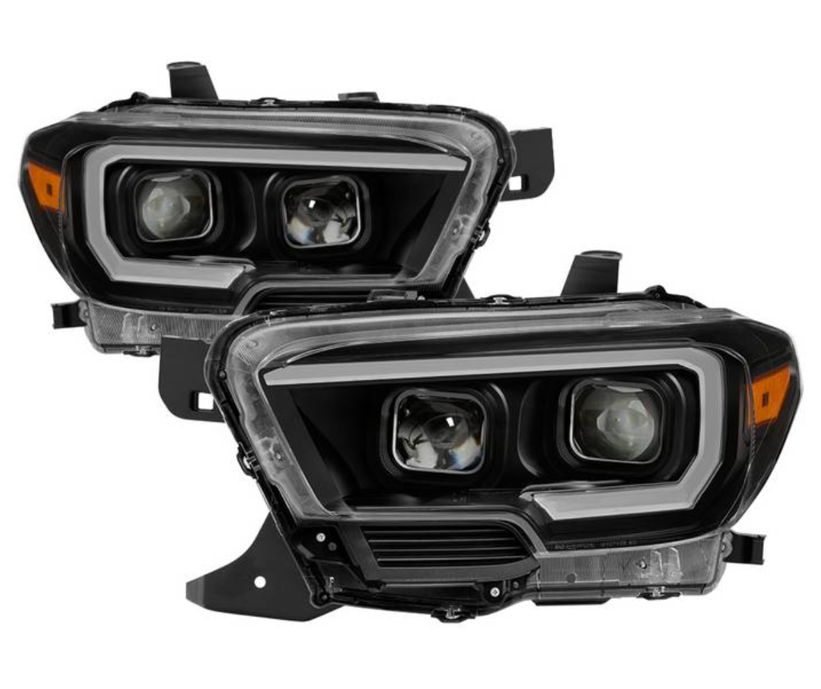2016-2022 Toyota Tacoma | xTune Pair DRL Projector Headlights