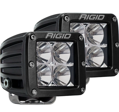 Rigid Industries A-Pillar Light Mount Kit for 07-18 Jeep Wrangler JK with D Series Lights
