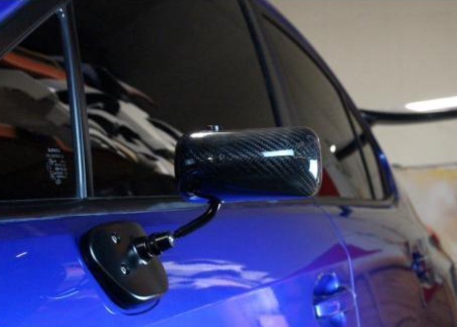 APR Performance Formula 3 Black Base Carbon Fiber Mirror Subaru WRX 2015-2022