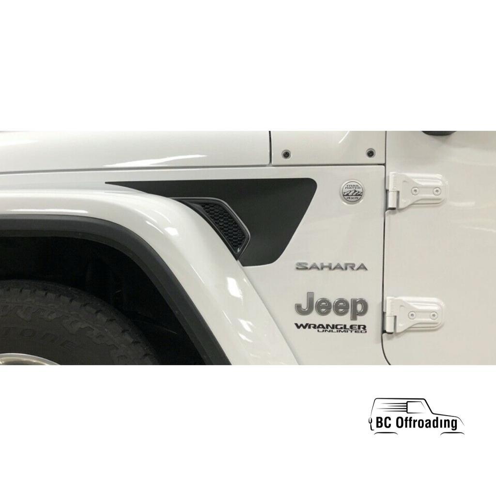 Jeep Wrangler Jl/jt Precut Fender Vent Decals 2018 +