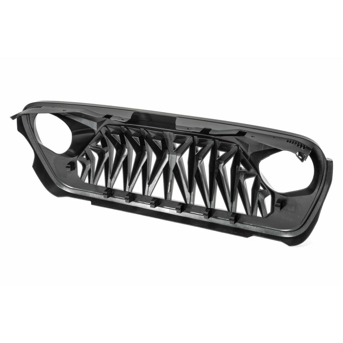 Overtread Angry Front Grille for 18-22 Jeep Wrangler JL & Gladiator JT