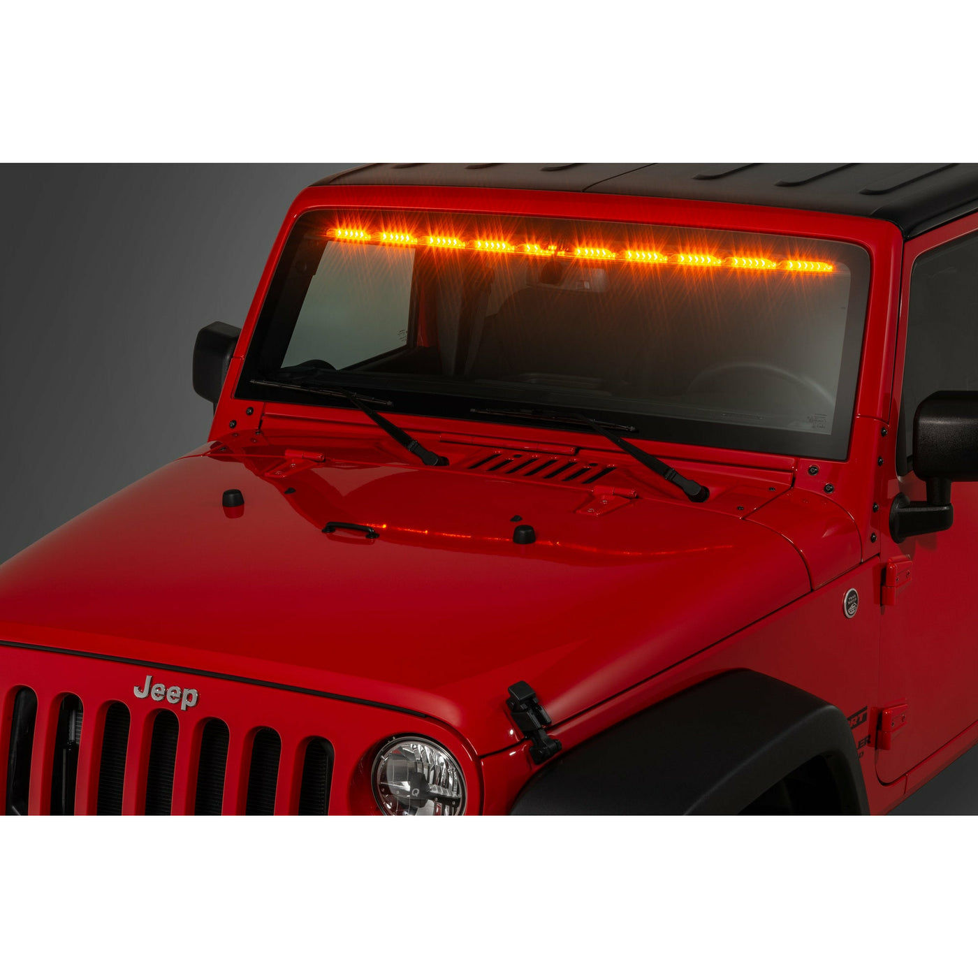 Quadratec Gen II LED Interior Mount 50” Stealth Light Bar for 07-18 Jeep Wrangler JK
