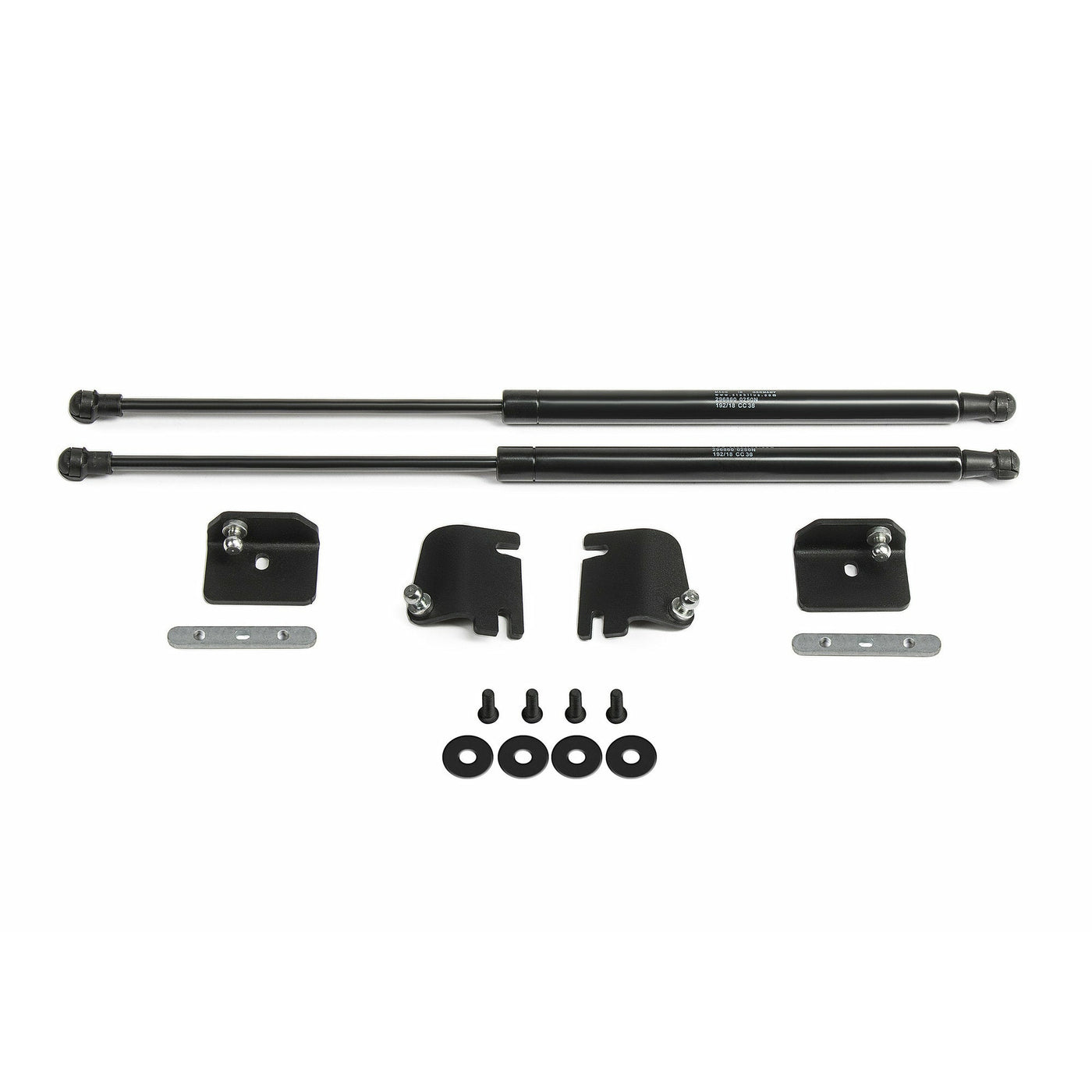 Rival 4x4 Hood Lift Kit for 07-22 Jeep Wrangler JK JL and JT with Factory Hood