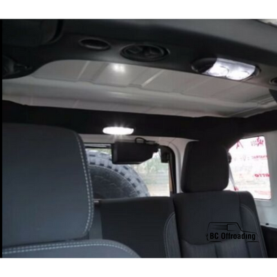 White Led Interior Bulb License Plate Lights For 2007-2017 Jeep Wrangler Jk